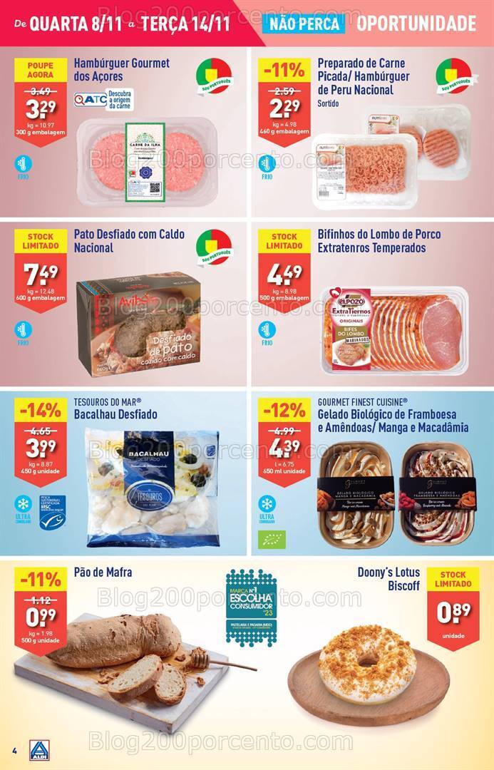 Antevisão Folheto ALDI Promoções de 8 a 14 novembro