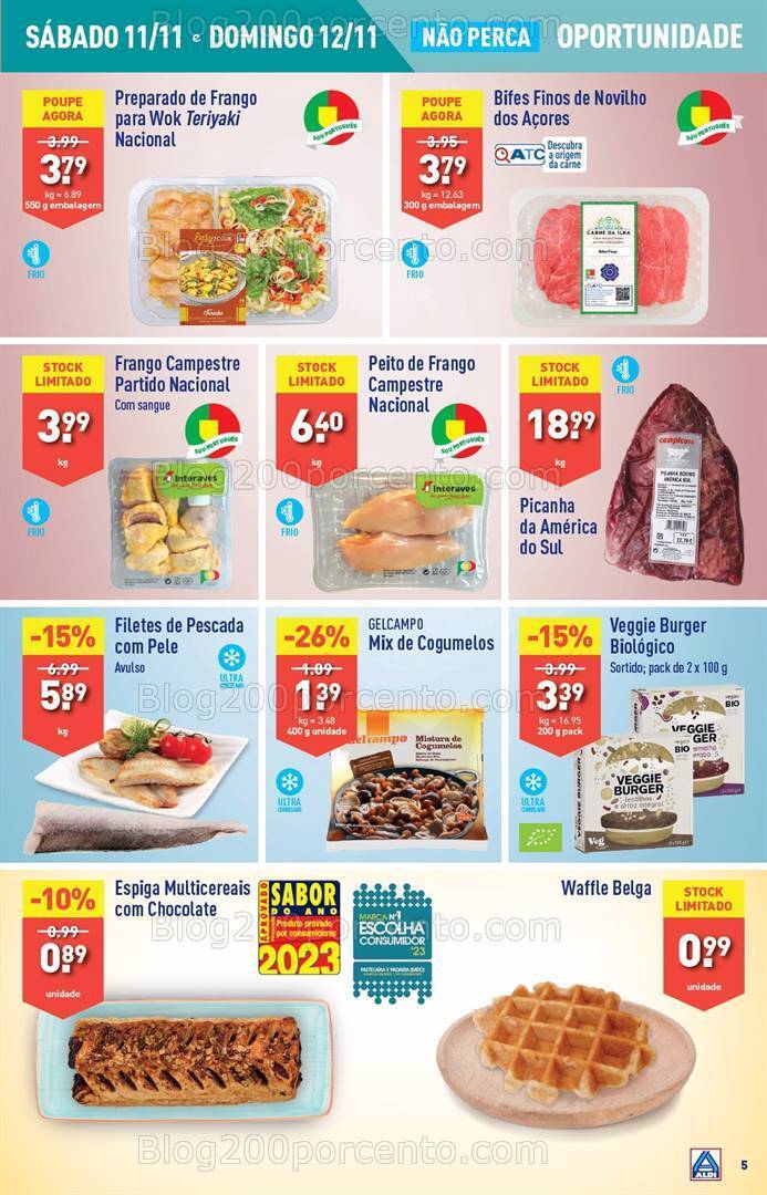 Antevisão Folheto ALDI Promoções de 8 a 14 novembro