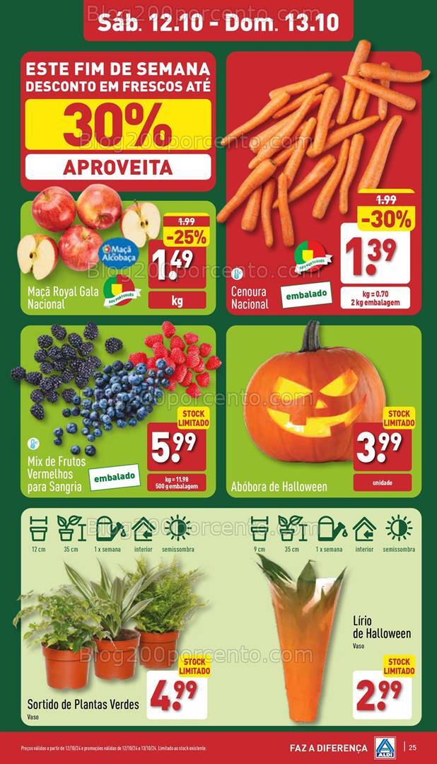 Antevisão Folheto ALDI Promoções de 9 a 15 outubro