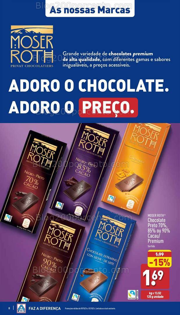 Antevisão Folheto ALDI Promoções de 9 a 15 outubro