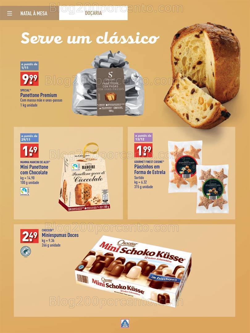 Antevisão Folheto ALDI Especial Natal Promoções a partir de 6 novembro