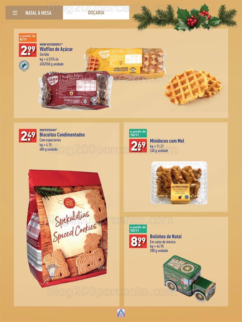 Antevisão Folheto ALDI Especial Natal Promoções a partir de 6 novembro