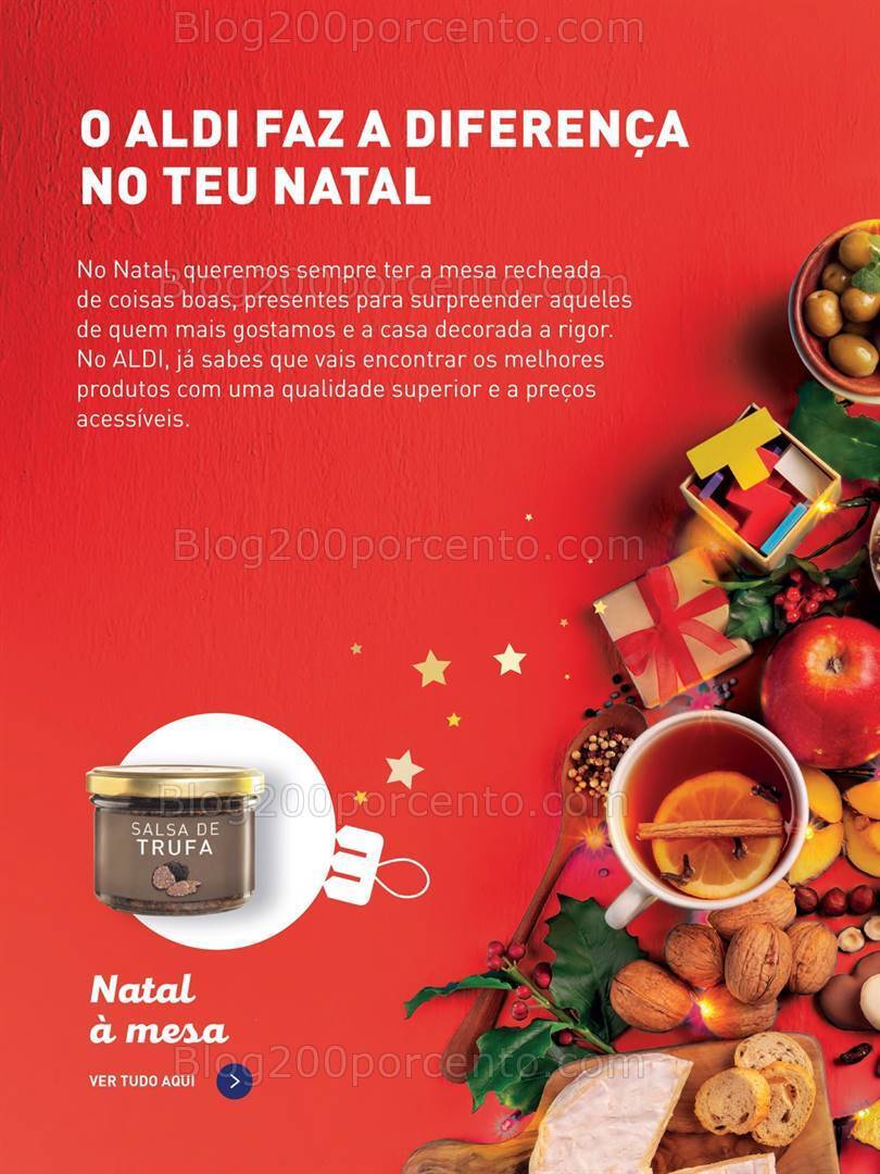 Antevisão Folheto ALDI Especial Natal Promoções a partir de 6 novembro