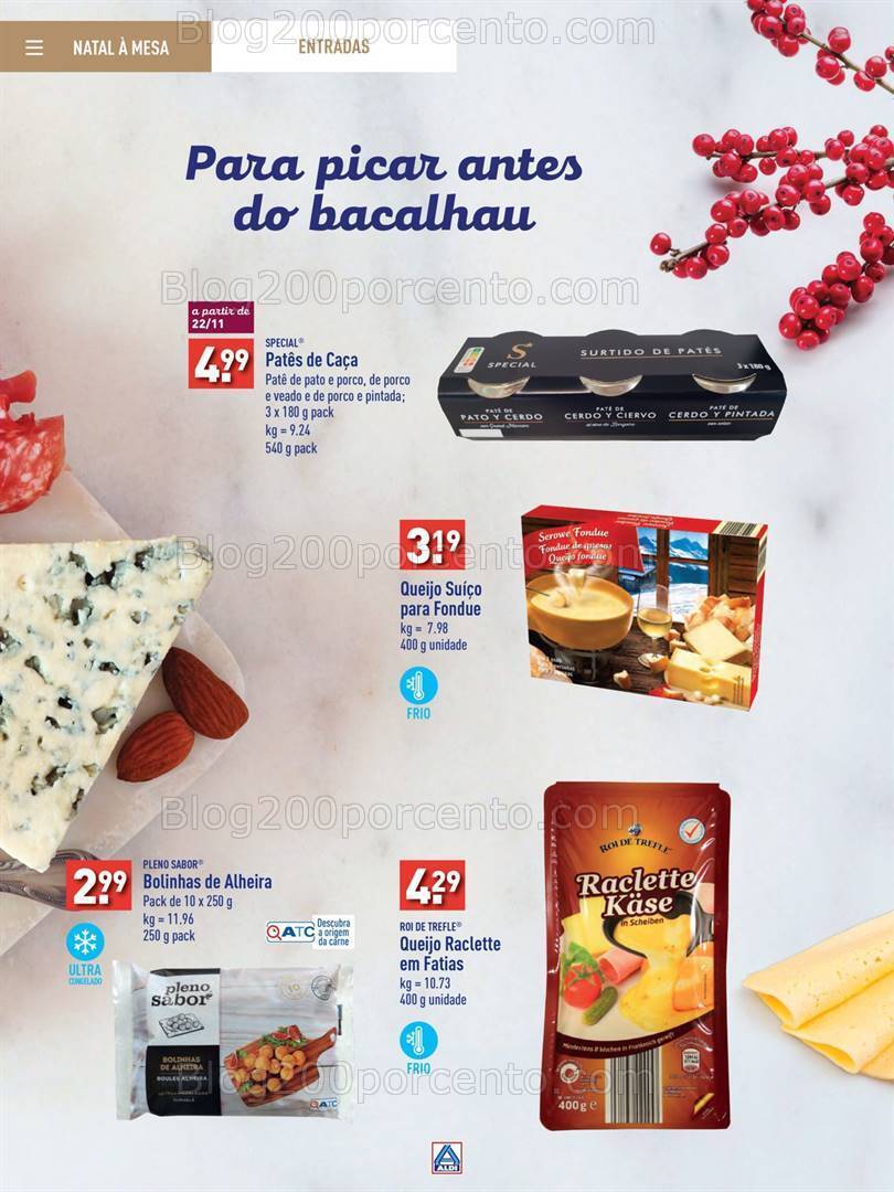 Antevisão Folheto ALDI Especial Natal Promoções a partir de 6 novembro