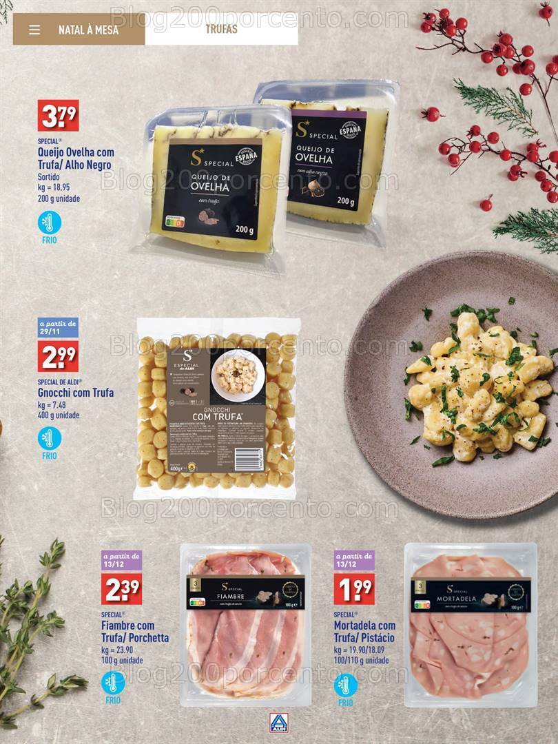 Antevisão Folheto ALDI Especial Natal Promoções a partir de 6 novembro
