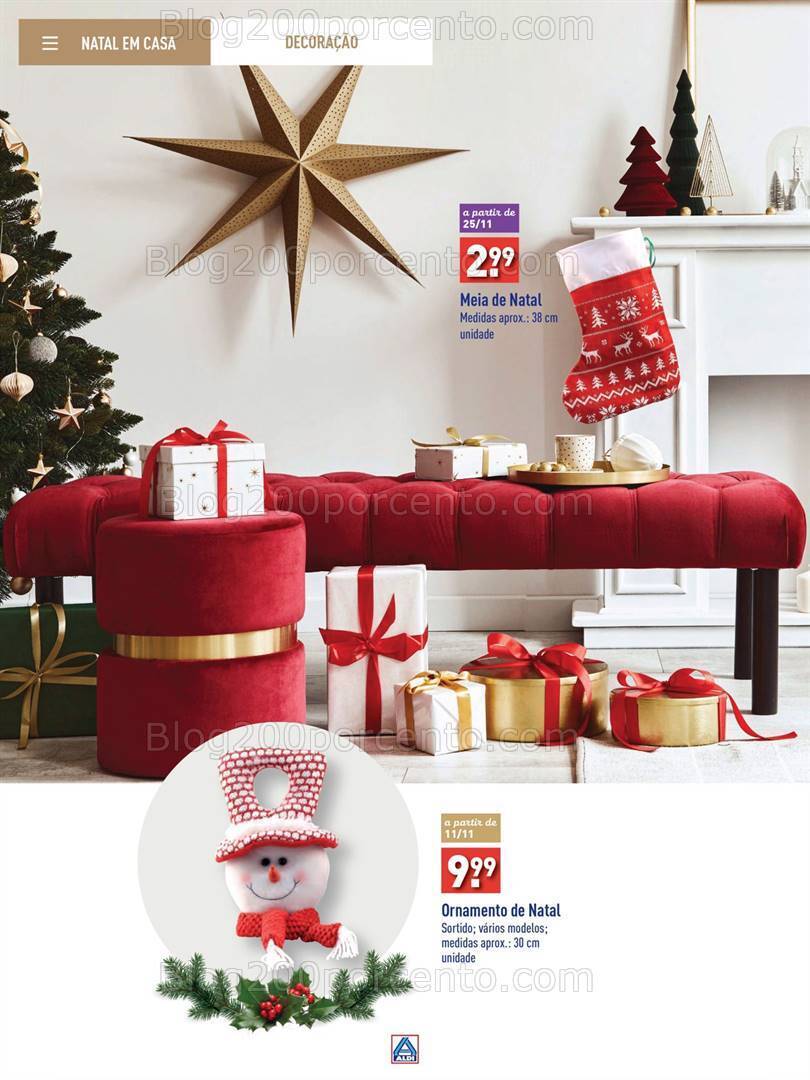 Antevisão Folheto ALDI Especial Natal Promoções a partir de 6 novembro