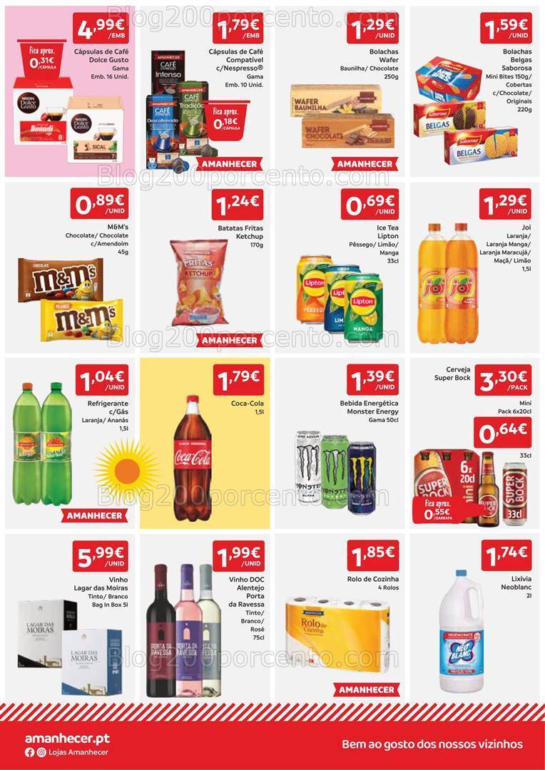 Antevisão Folheto AMANHECER Promoções de 11 a 17 julho