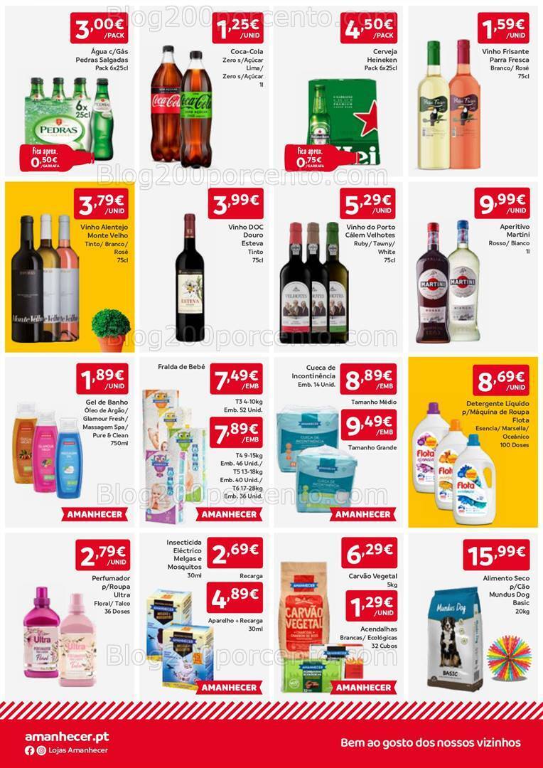 Antevisão Folheto AMANHECER  Promoções de 20 a 26 junho