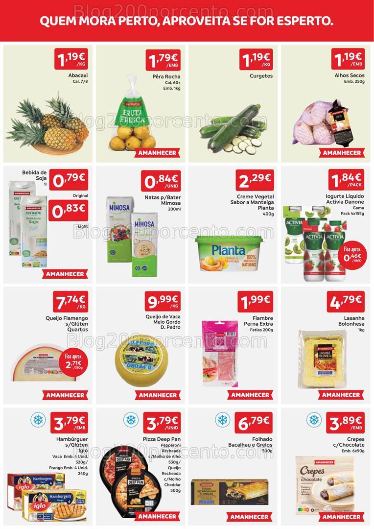 Antevisão Folheto AMANHECER Promoções de 26 setembro a 2 outubro