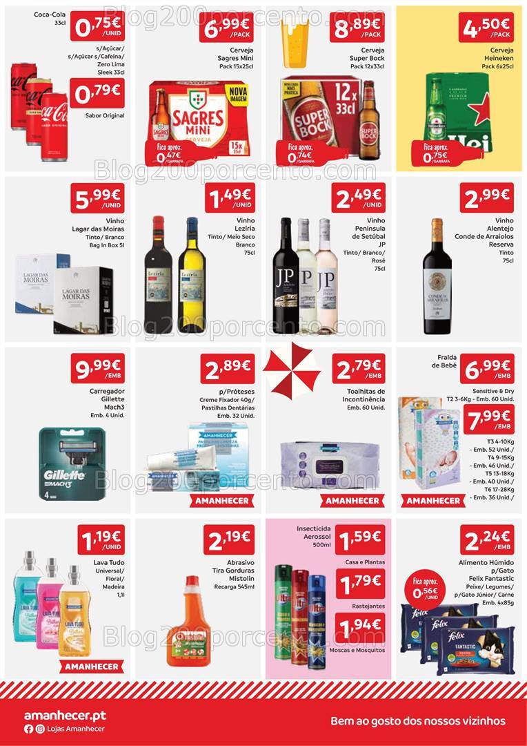 Antevisão Folheto AMANHECER Promoções de 26 agosto a 4 setembro