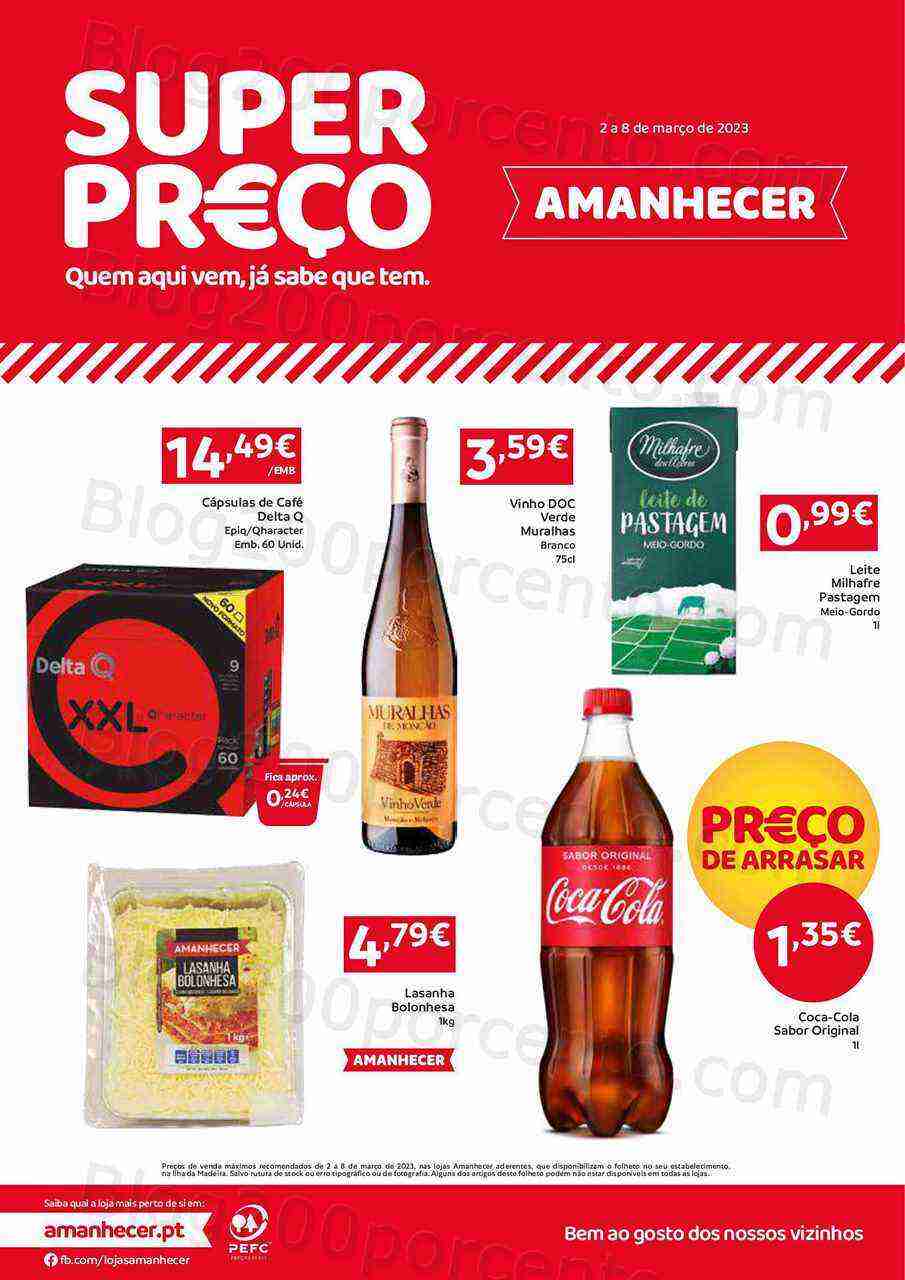 Antevisão Folheto AMANHECER Promoções de 2 a 8 março