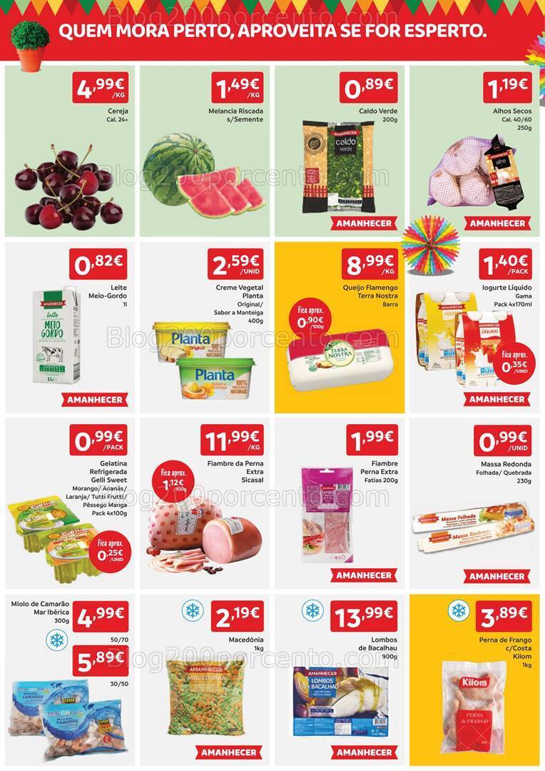 Antevisão Folheto AMANHECER Promoções de 6 a 12 junho