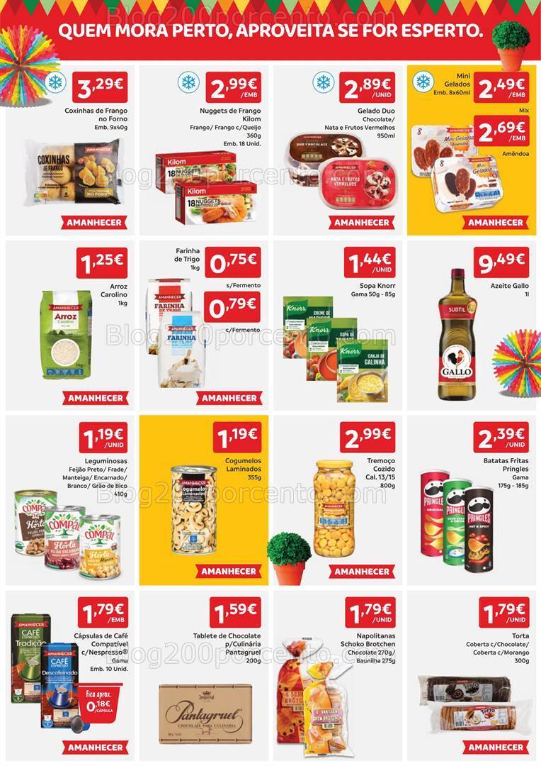 Antevisão Folheto AMANHECER Promoções de 6 a 12 junho