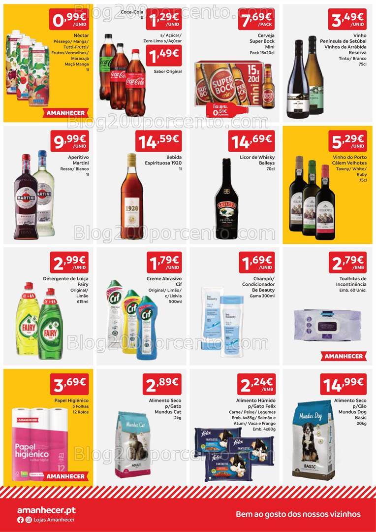 Antevisão Folheto AMANHECER Promoções de 7 a 13 novembro