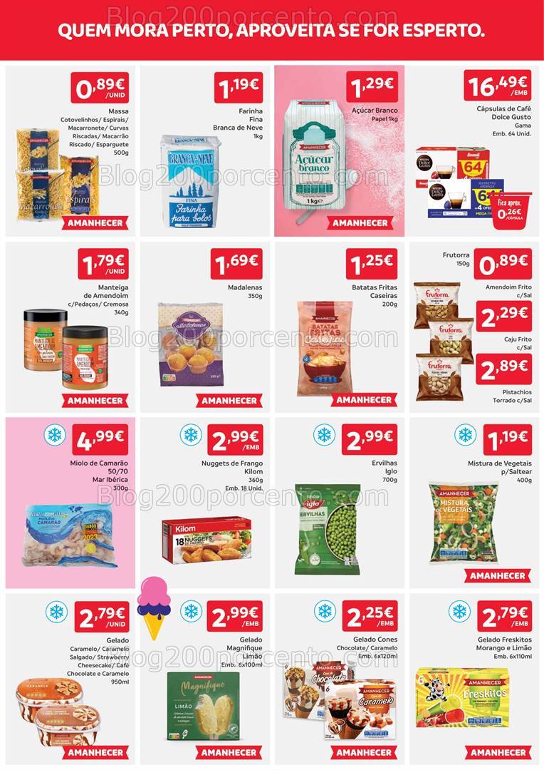 Antevisão Folheto AMANHECER Promoções de 8 a 14 agosto