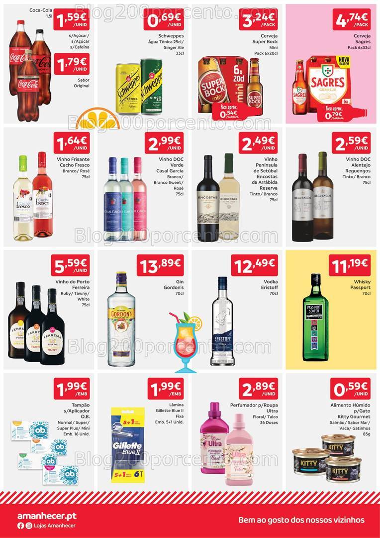 Antevisão Folheto AMANHECER Promoções de 8 a 14 agosto