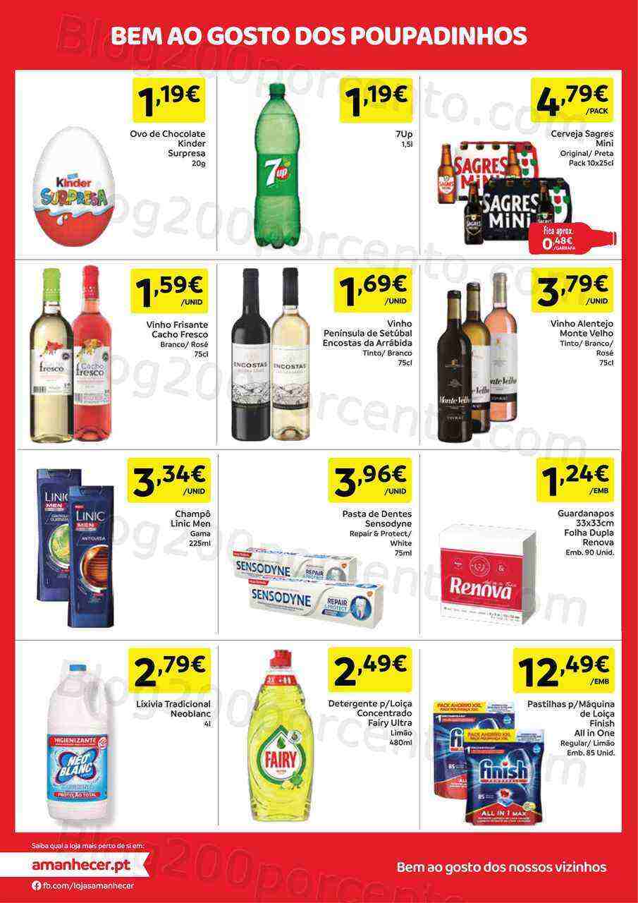 Antevisão Folheto AMANHECER Promoções de 9 a 15 março