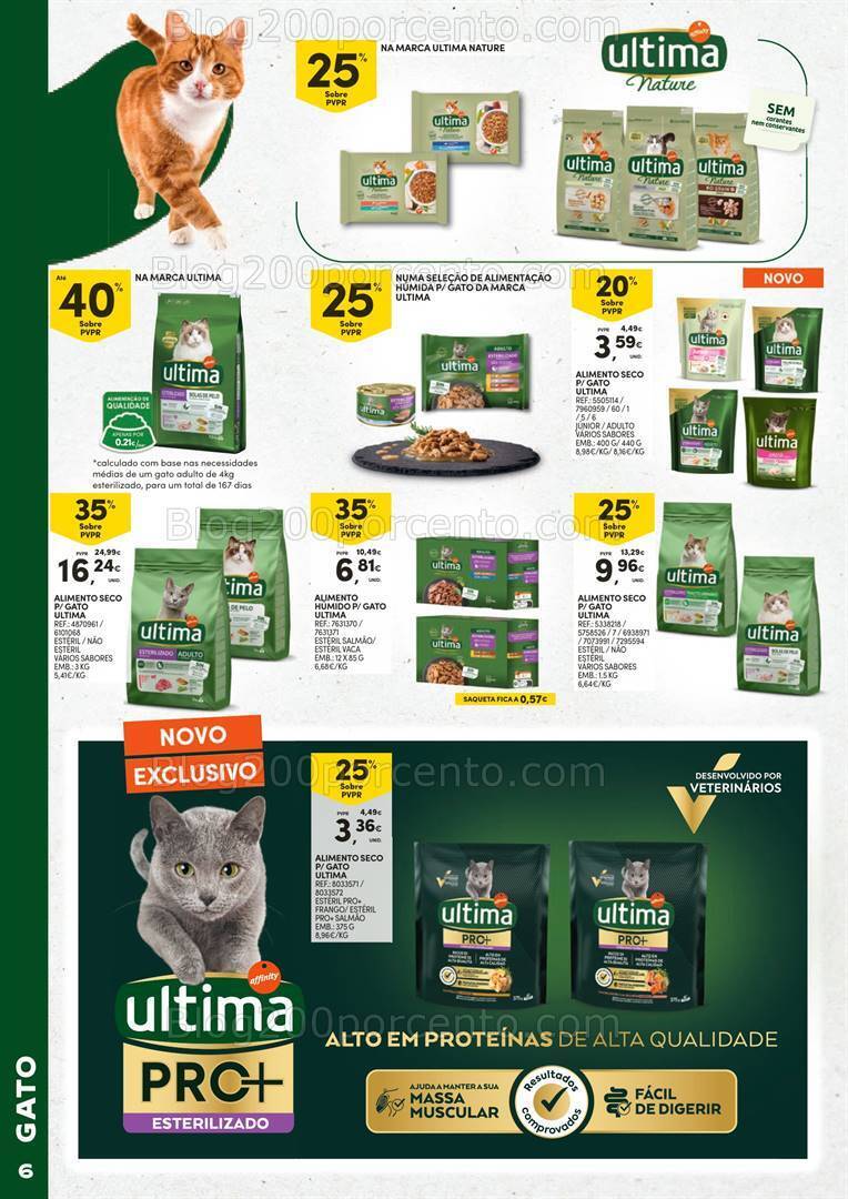 Antevisão Folheto CONTINENTE Especial Animais Promoções de 10 a 23 junho