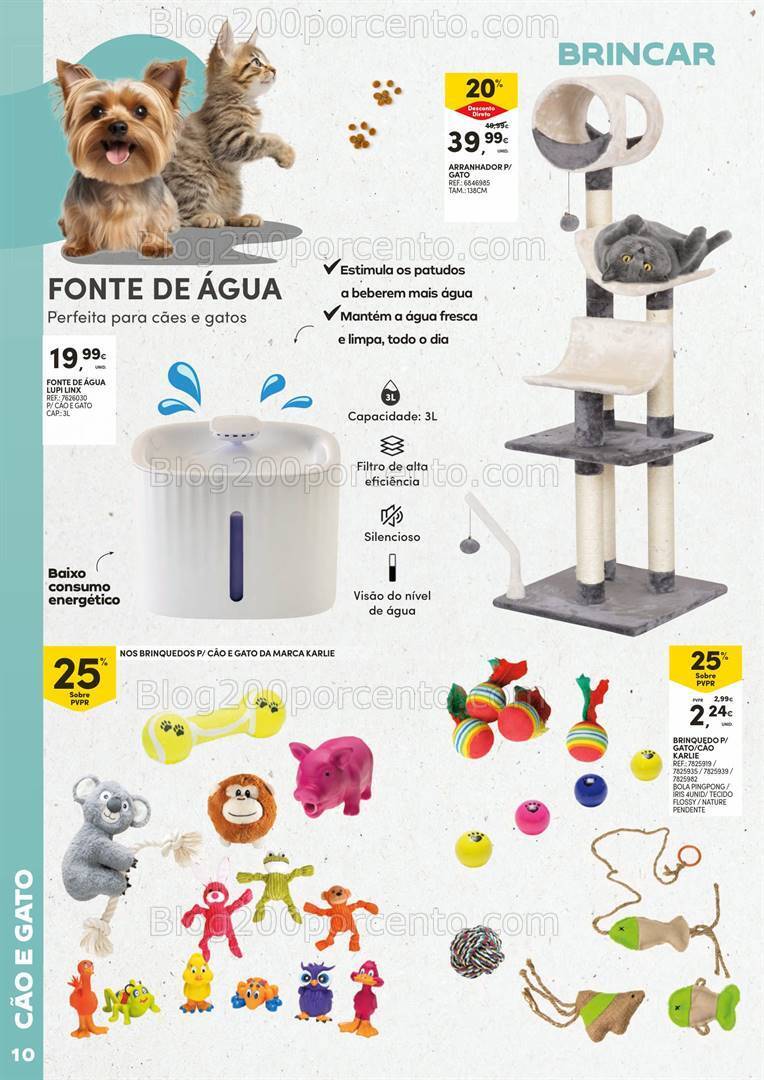 Antevisão Folheto CONTINENTE Especial Animais Promoções de 10 a 23 junho