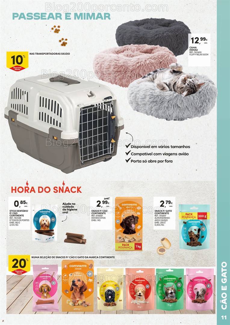 Antevisão Folheto CONTINENTE Especial Animais Promoções de 10 a 23 junho