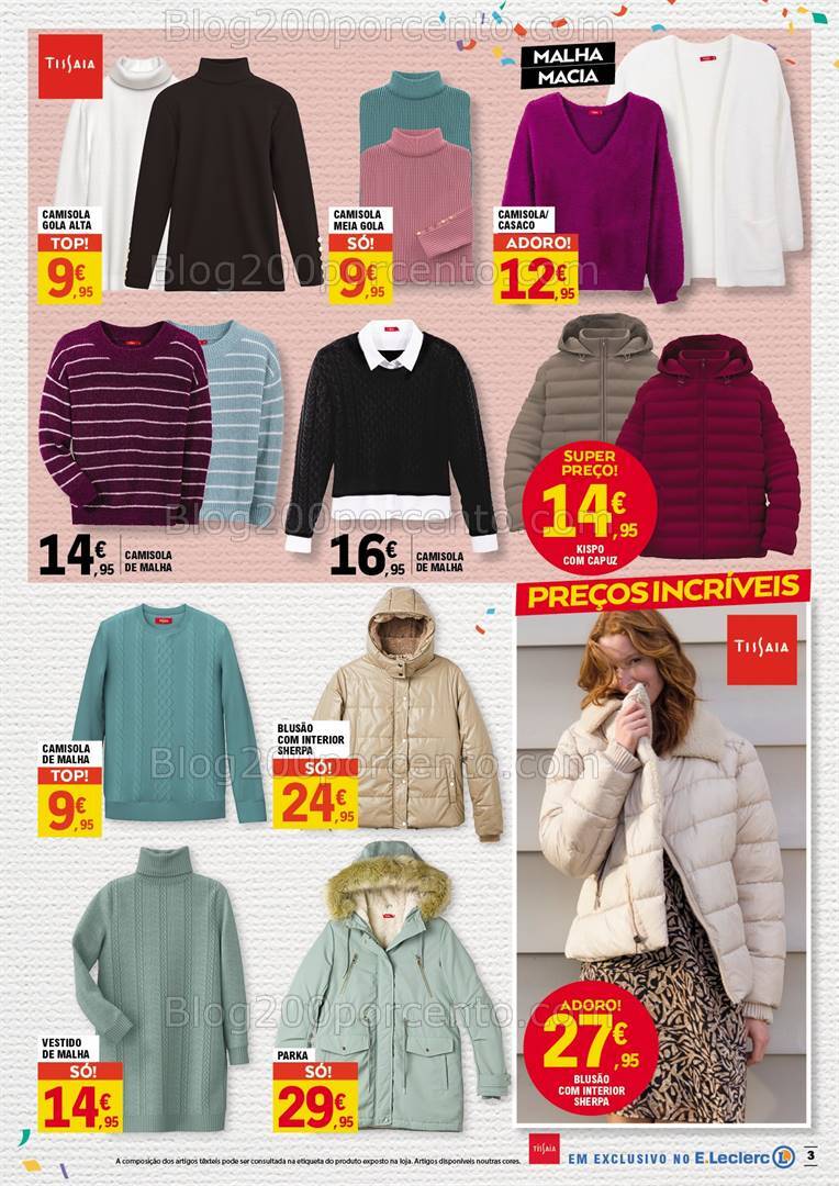 Antevisão Folheto E-LECLERC Bazar Aniversário Promoções de 18 outubro a 3 novembro