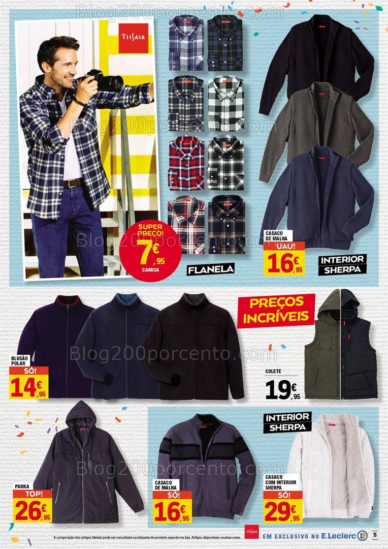 Antevisão Folheto E-LECLERC Bazar Aniversário Promoções de 18 outubro a 3 novembro