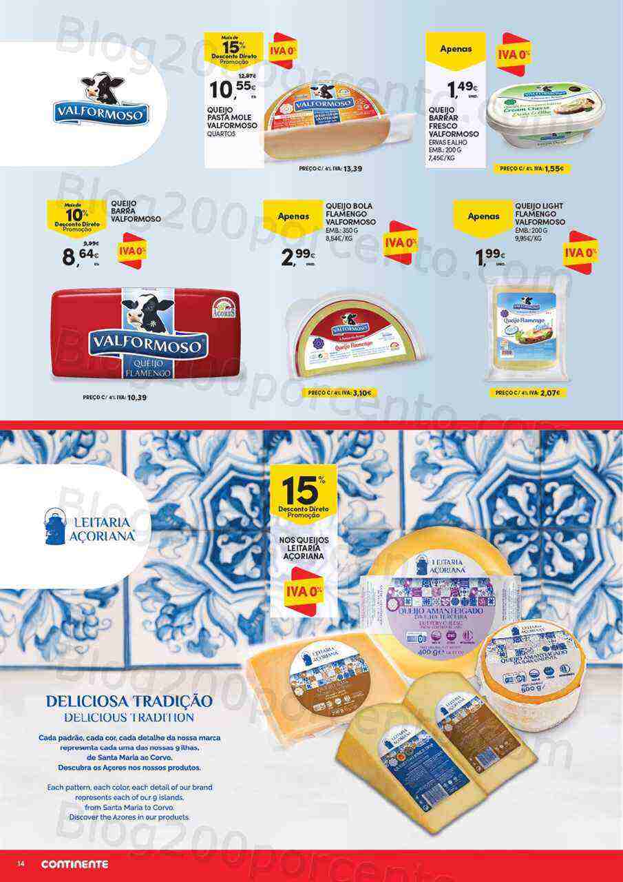 Antevisão Folheto CONTINENTE Especial Açores Promoções de 9 a 29 maio