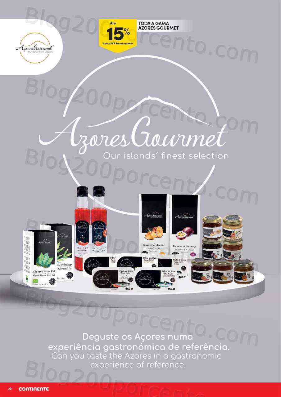 Antevisão Folheto CONTINENTE Especial Açores Promoções de 9 a 29 maio