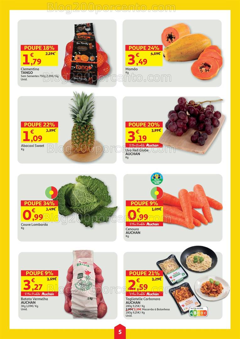 Antevisão Folheto AUCHAN Promoções de 12 a 18 março