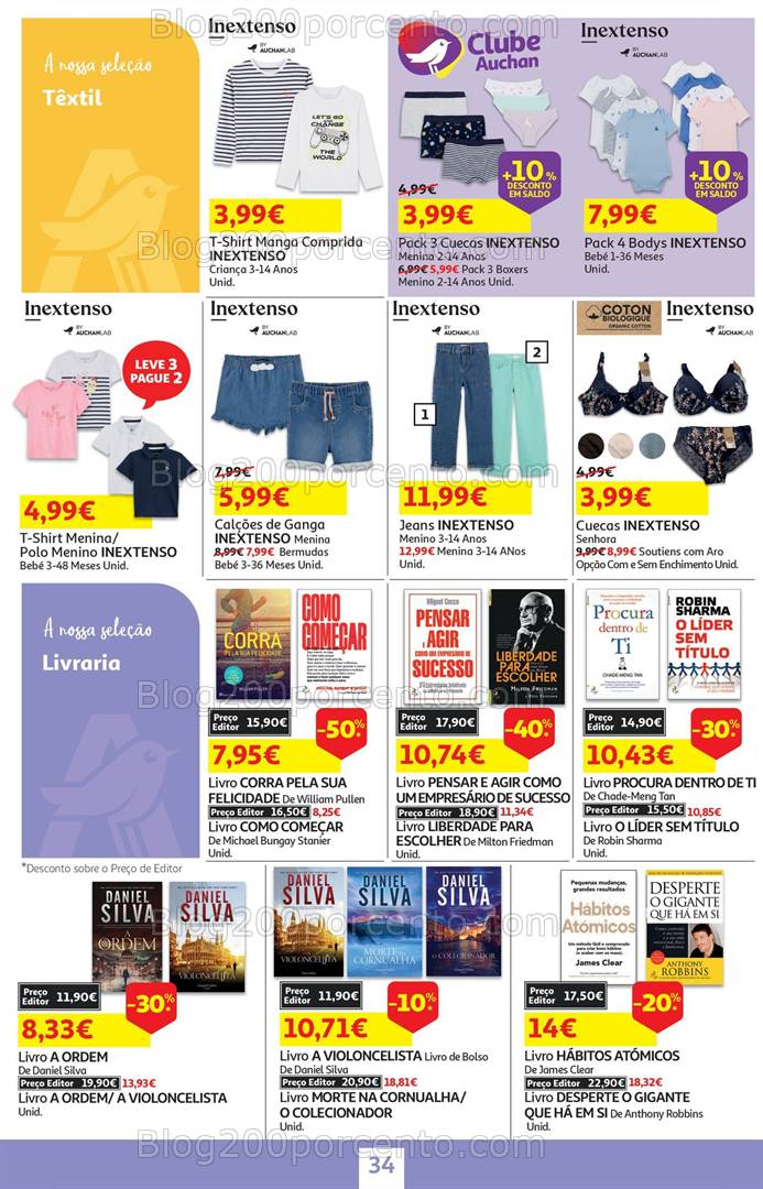 Antevisão Folheto AUCHAN Promoções de 14 a 26 março
