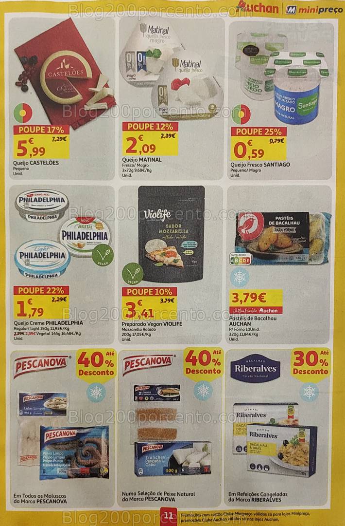 Antevisão Folheto AUCHAN - MINIPREÇO Promoções de 27 março a 2 abril