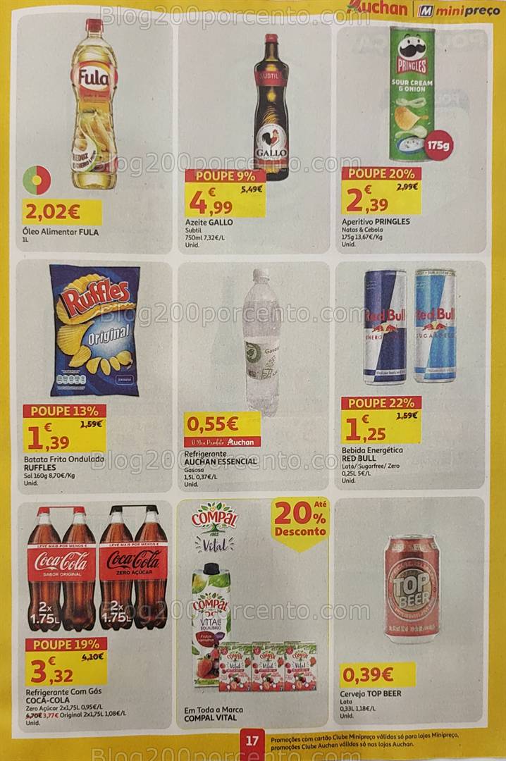 Antevisão Folheto AUCHAN - MINIPREÇO Promoções de 27 março a 2 abril