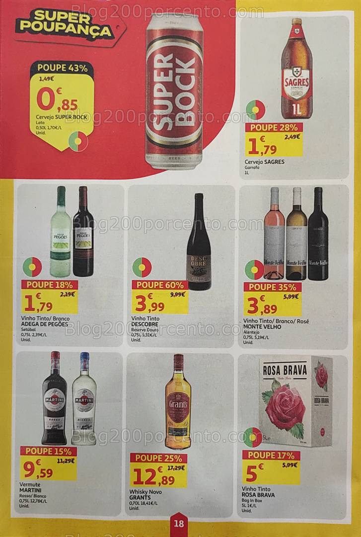 Antevisão Folheto AUCHAN - MINIPREÇO Promoções de 27 março a 2 abril