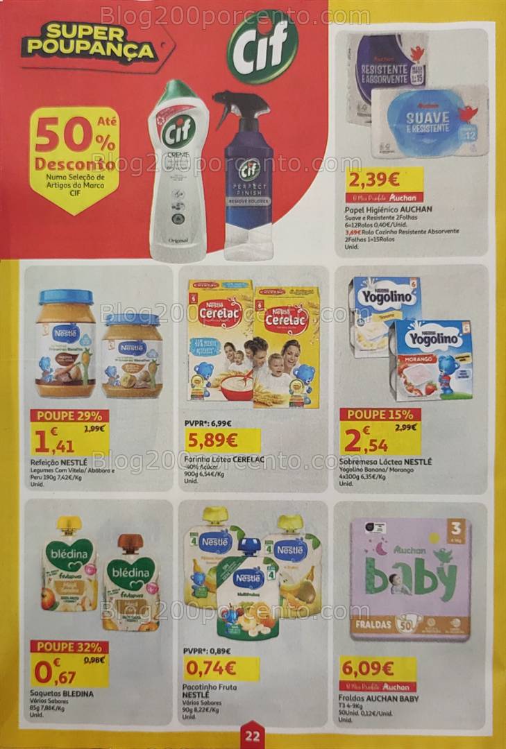 Antevisão Folheto AUCHAN - MINIPREÇO Promoções de 27 março a 2 abril