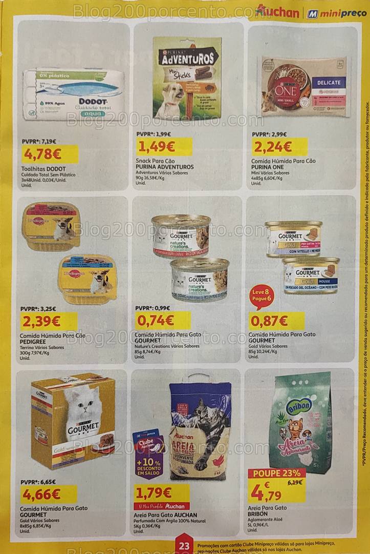 Antevisão Folheto AUCHAN - MINIPREÇO Promoções de 27 março a 2 abril