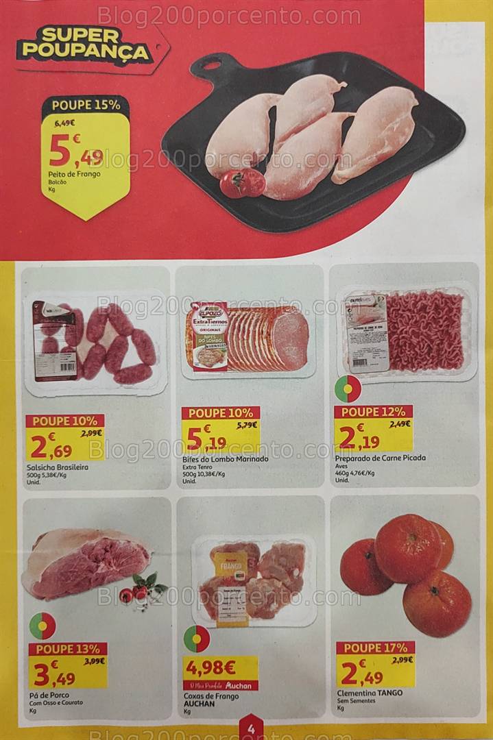 Antevisão Folheto AUCHAN - MINIPREÇO Promoções de 27 março a 2 abril