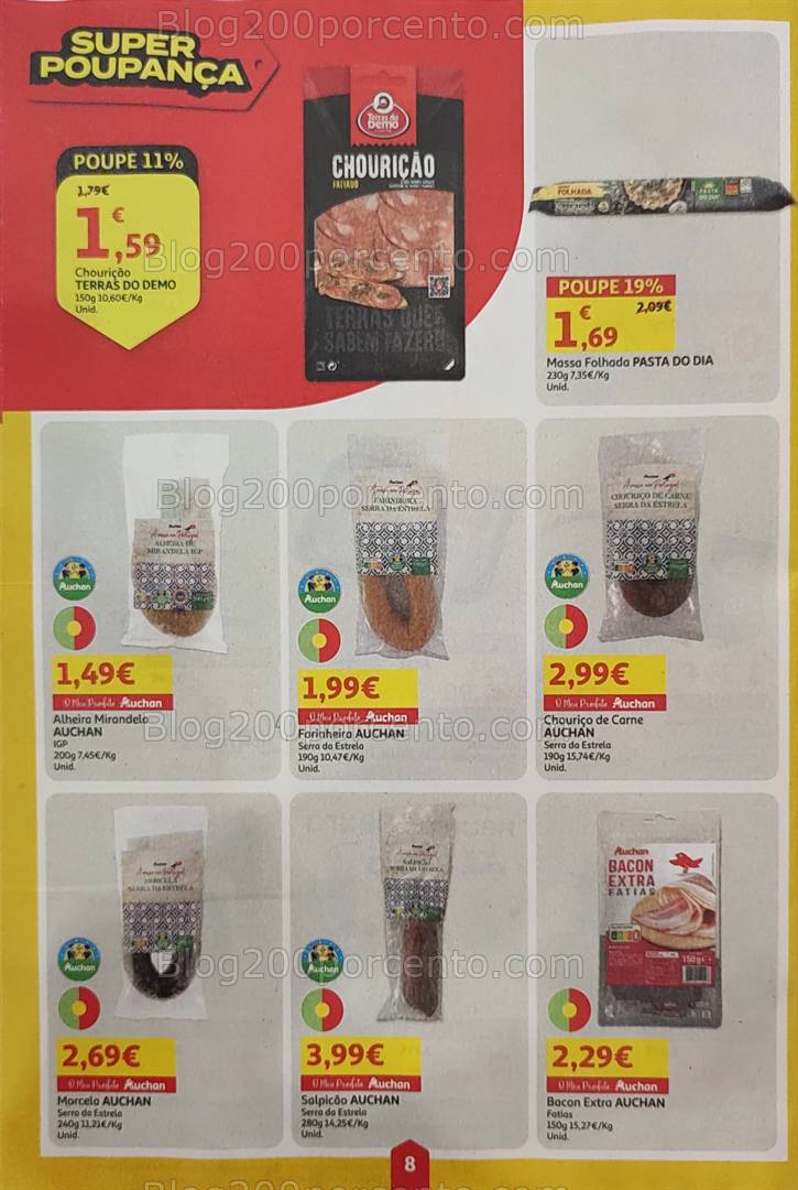 Antevisão Folheto AUCHAN - MINIPREÇO Promoções de 27 março a 2 abril