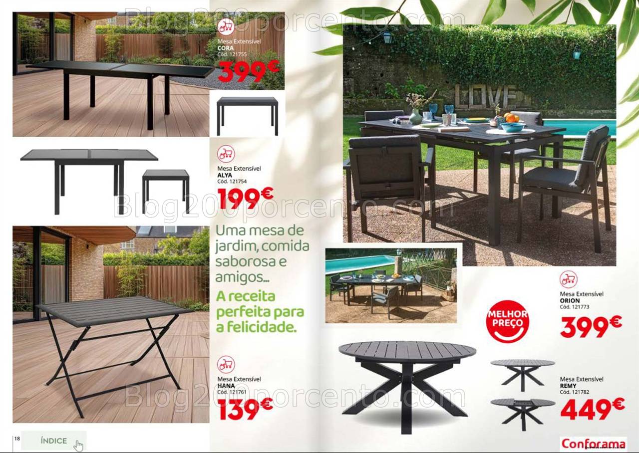 Antevisão Folheto CONFORAMA Jardim Promoções de 29 março a 31 julho