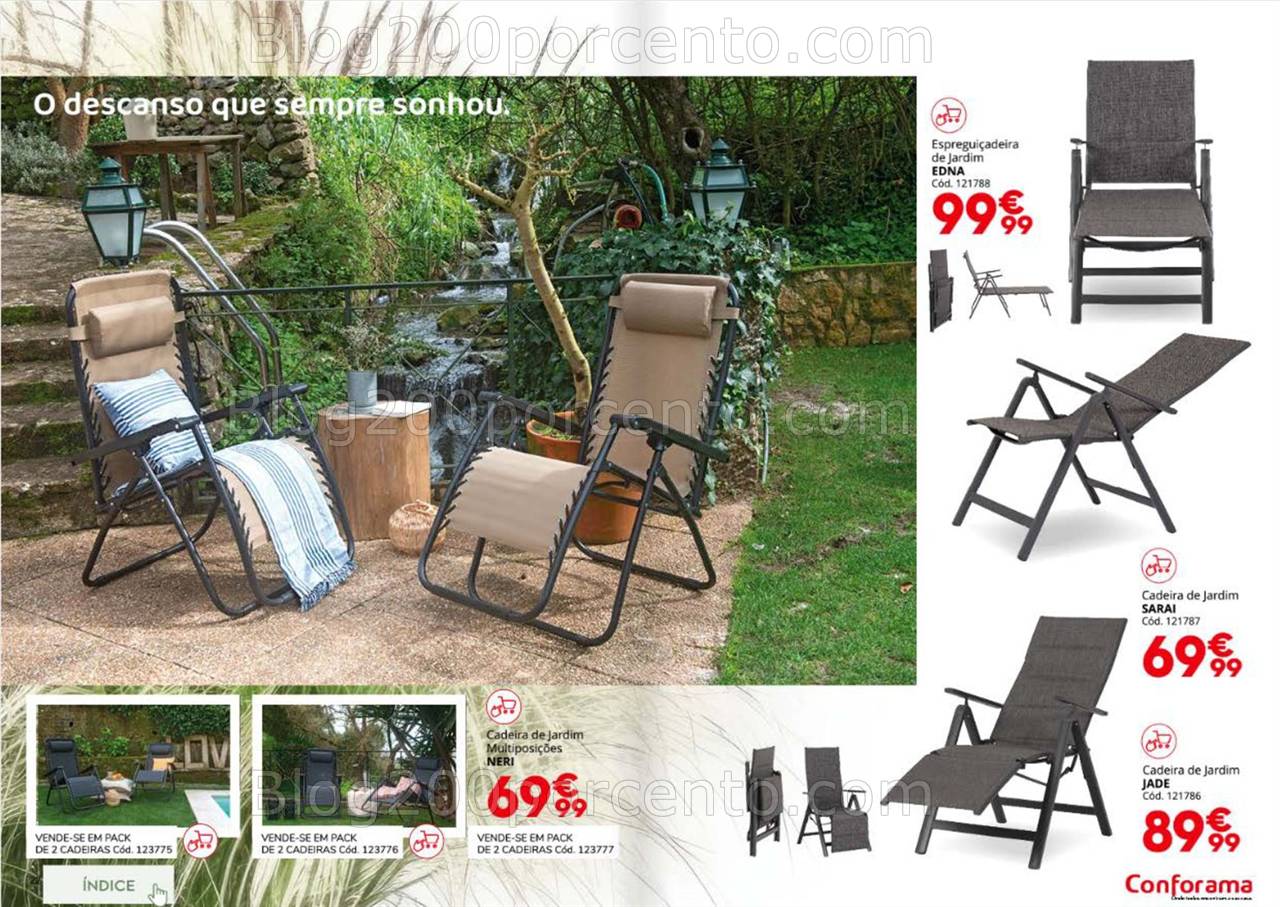 Antevisão Folheto CONFORAMA Jardim Promoções de 29 março a 31 julho