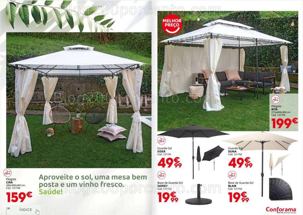 Antevisão Folheto CONFORAMA Jardim Promoções de 29 março a 31 julho