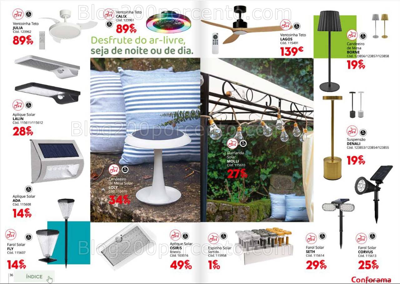 Antevisão Folheto CONFORAMA Jardim Promoções de 29 março a 31 julho