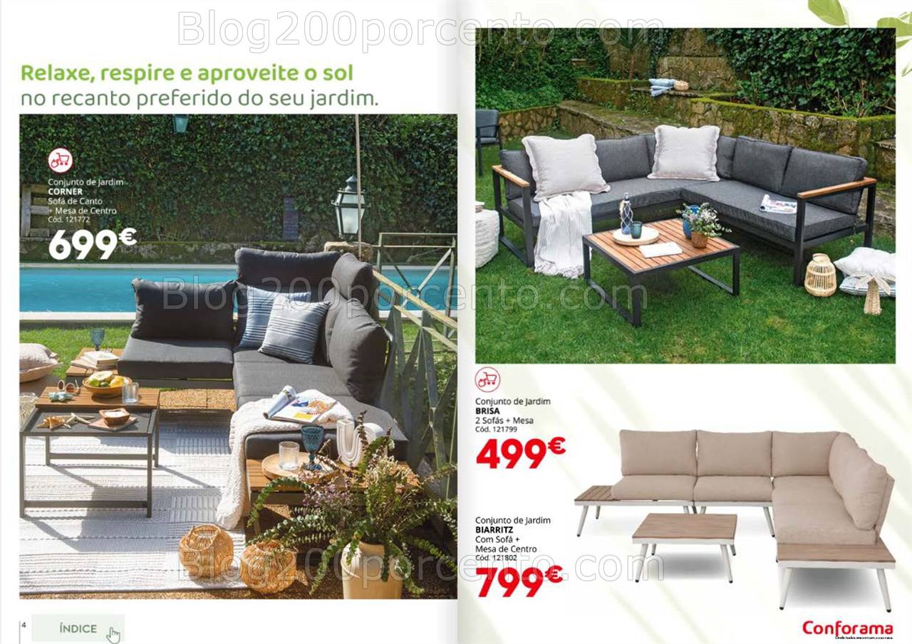 Antevisão Folheto CONFORAMA Jardim Promoções de 29 março a 31 julho