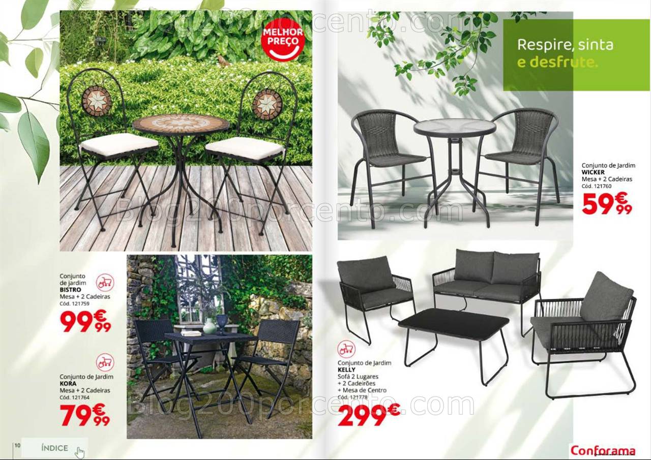Antevisão Folheto CONFORAMA Jardim Promoções de 29 março a 31 julho