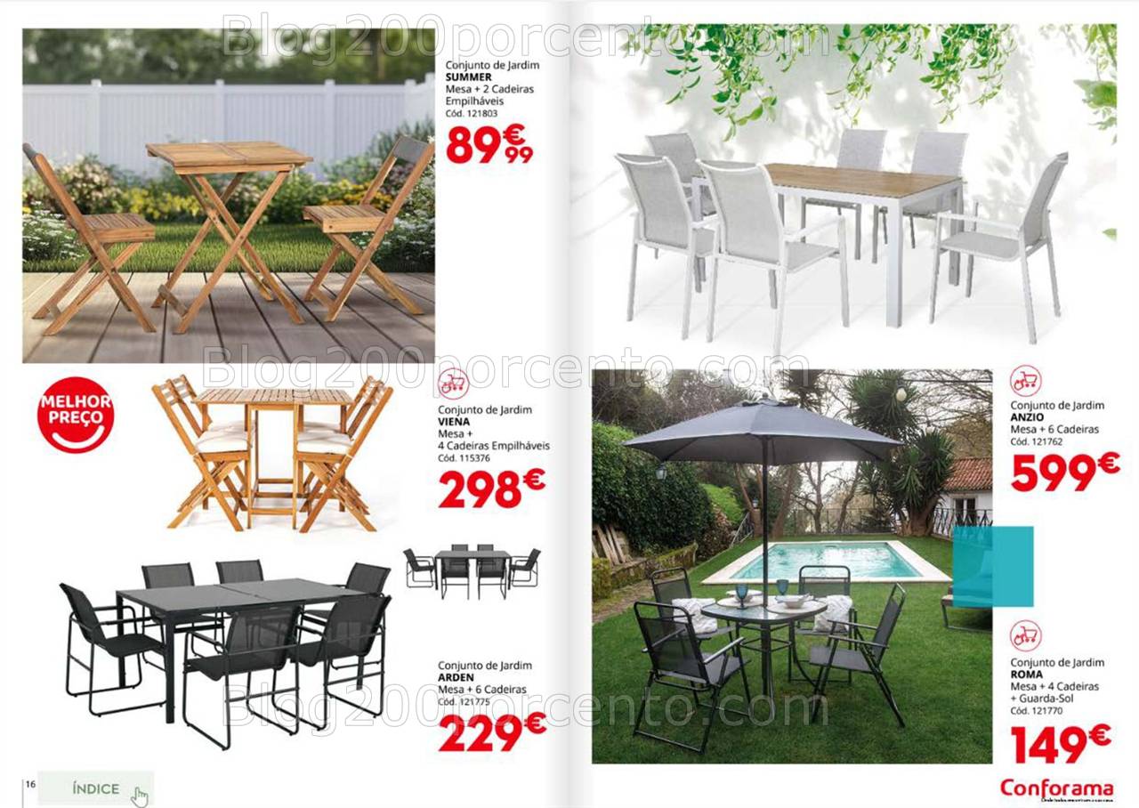 Antevisão Folheto CONFORAMA Jardim Promoções de 29 março a 31 julho