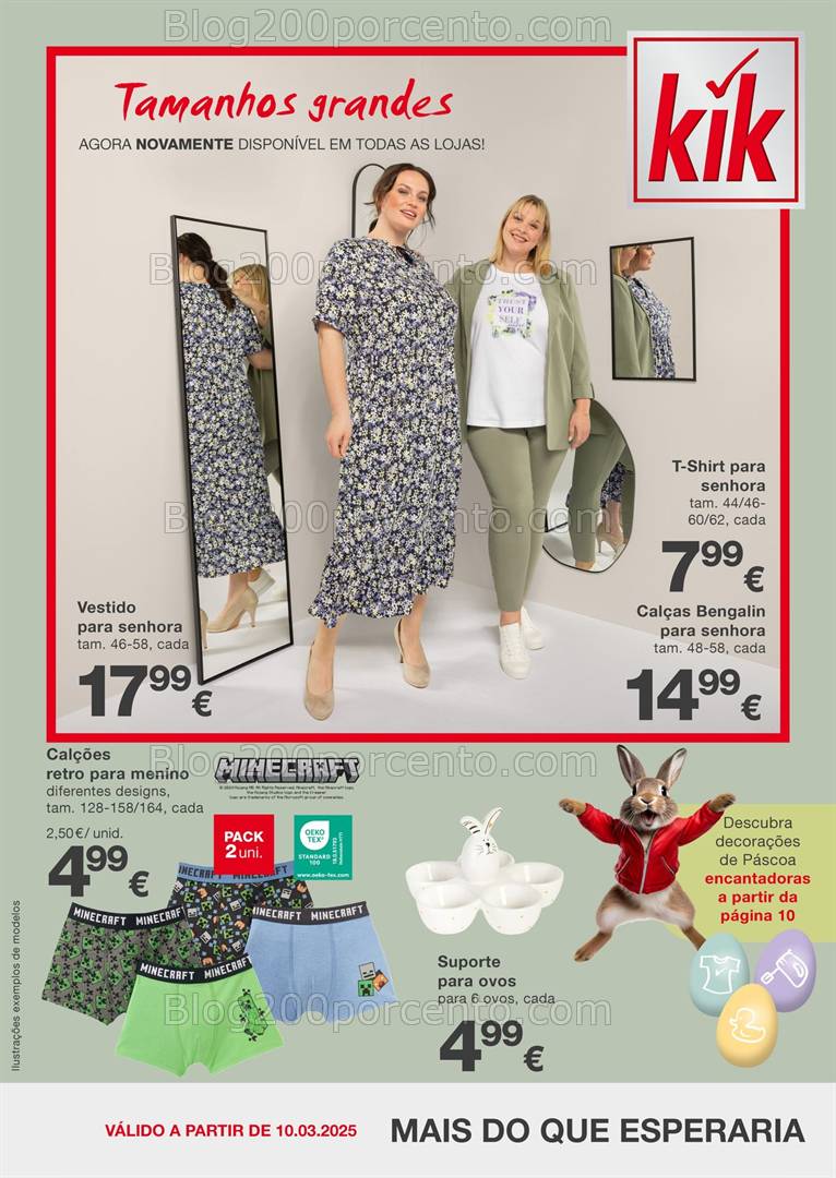 Antevisão Folheto KIK Promoções a partir de 10 março