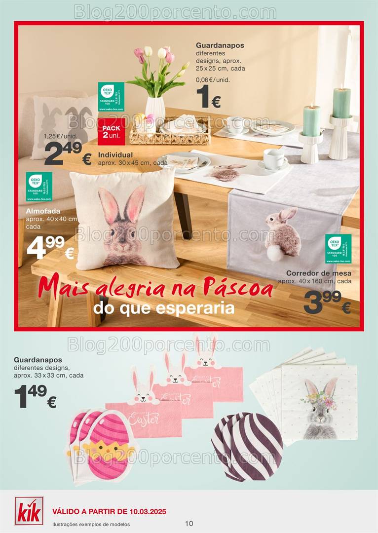Antevisão Folheto KIK Promoções a partir de 10 março