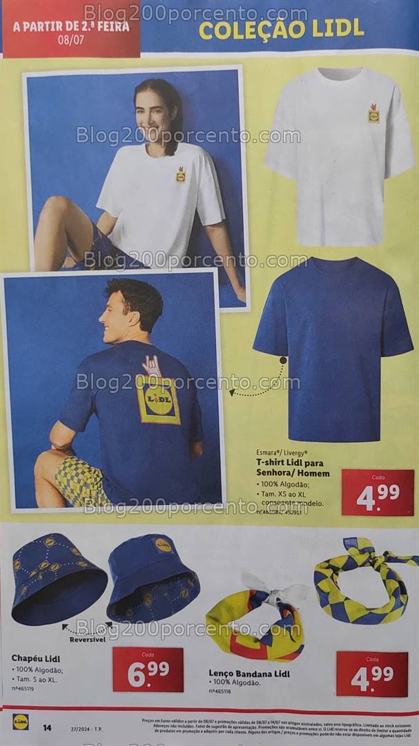 Antevisão Folheto LIDL Promoções de 4 a 10 julho