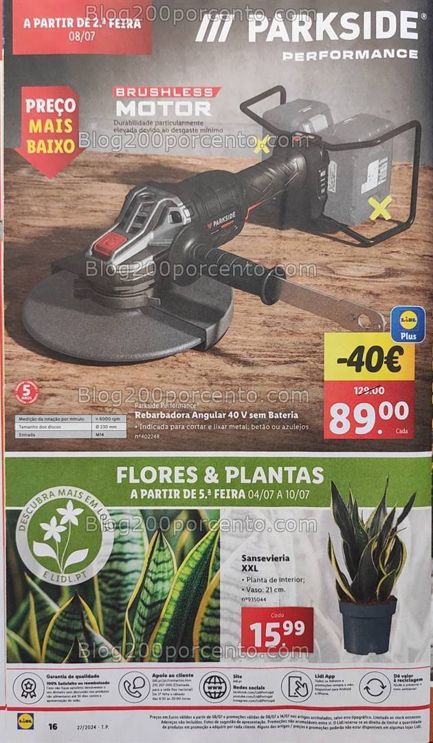 Antevisão Folheto LIDL Promoções de 4 a 10 julho