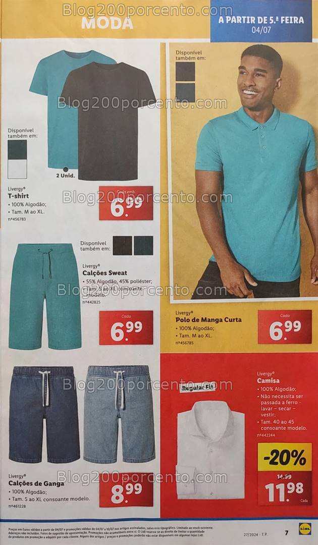 Antevisão Folheto LIDL Promoções de 4 a 10 julho