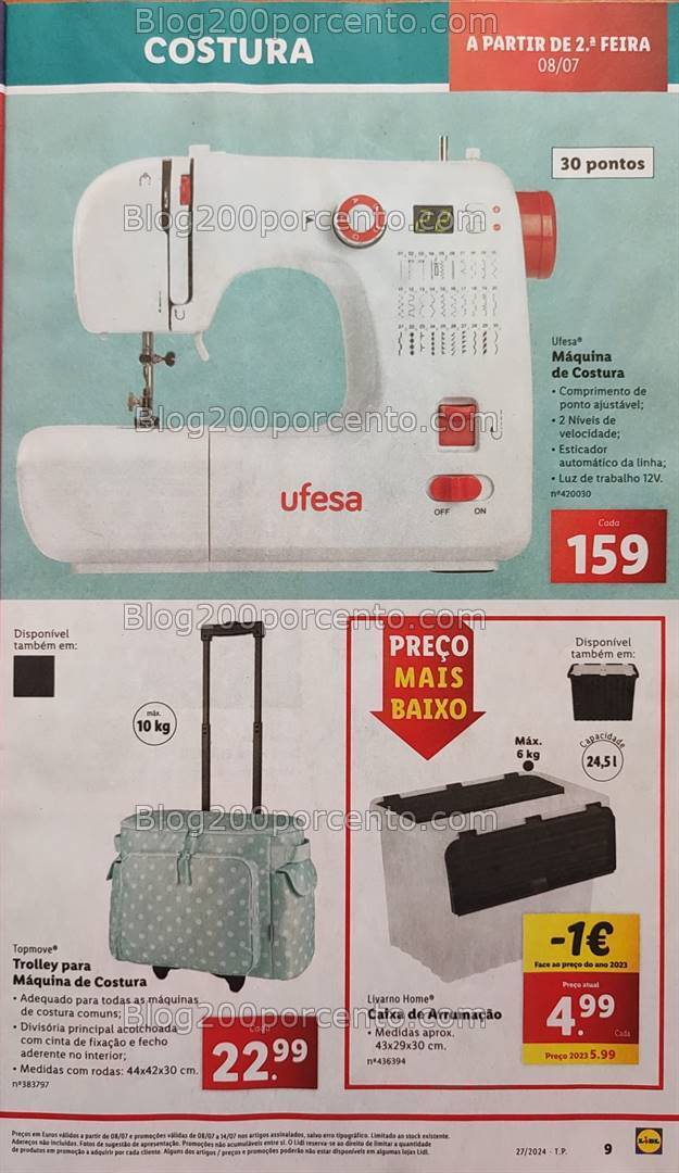 Antevisão Folheto LIDL Promoções de 4 a 10 julho